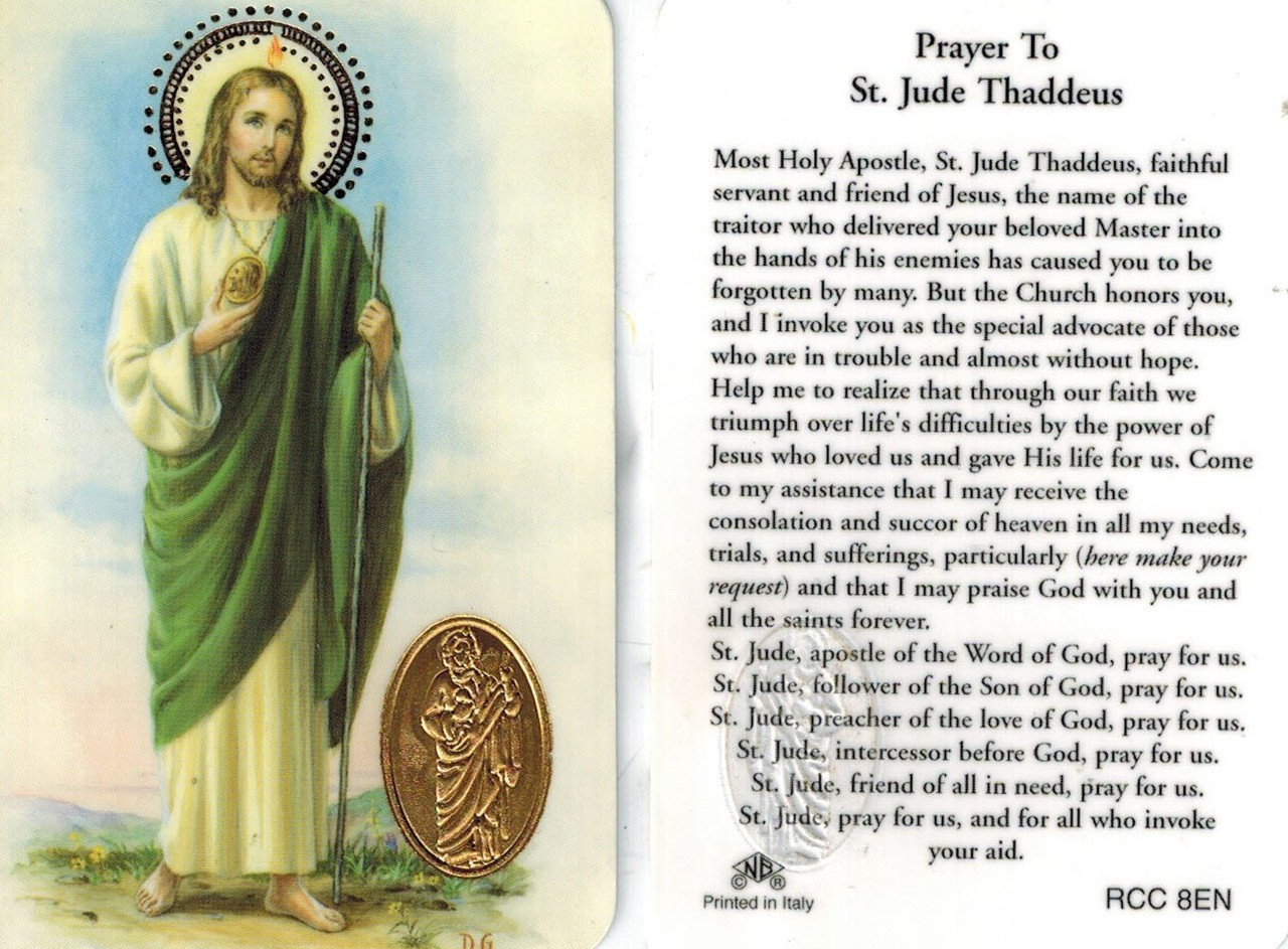 Prayer to Saint Jude Prayer to Saint Jude