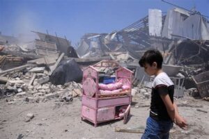 kids in Gaza